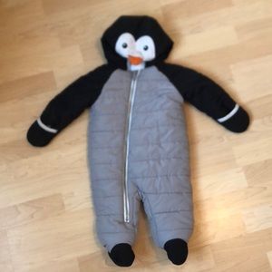 Penguin snow suit